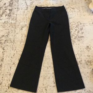 Black wide leg trouser pants